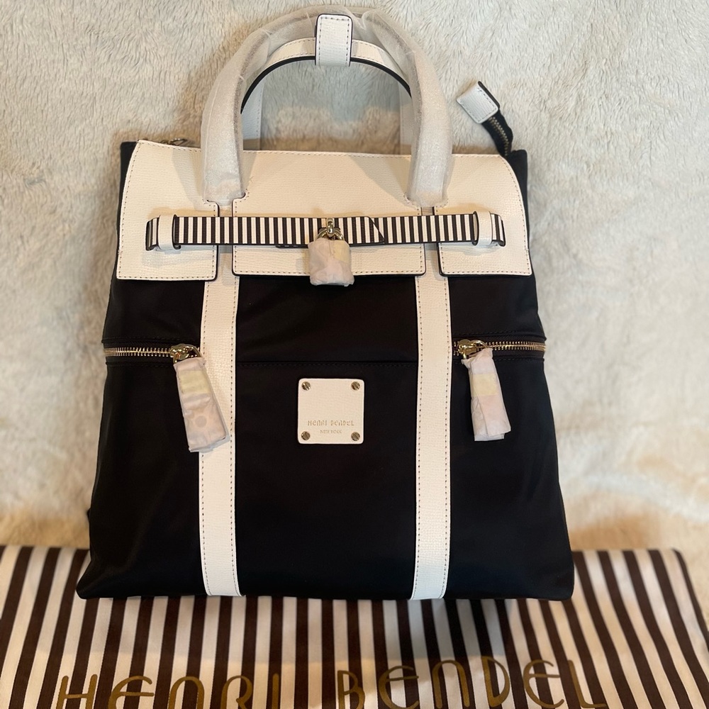 Henri Bendel Large Jetsetter, convertible to backpack—Brand New.